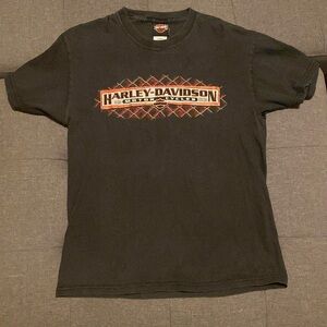 Vintage Y2K Harley-Davidson Motorcycles T-Shirt Men’s Medium Edmonton Alberta